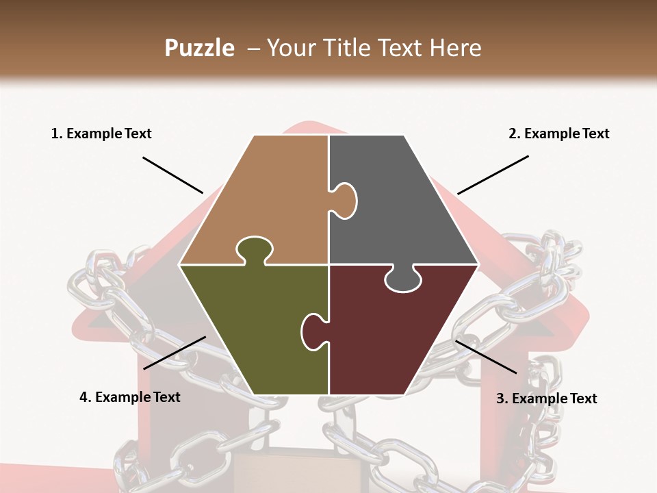 Market Icon White PowerPoint Template