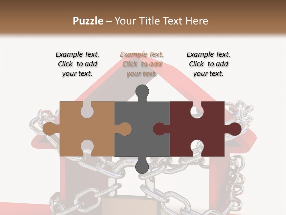 Market Icon White PowerPoint Template