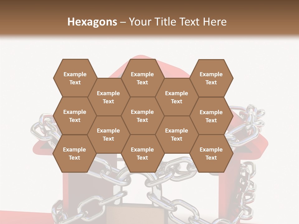 Market Icon White PowerPoint Template