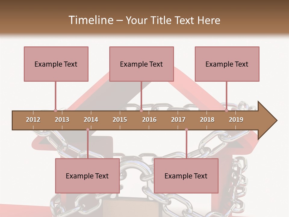 Market Icon White PowerPoint Template