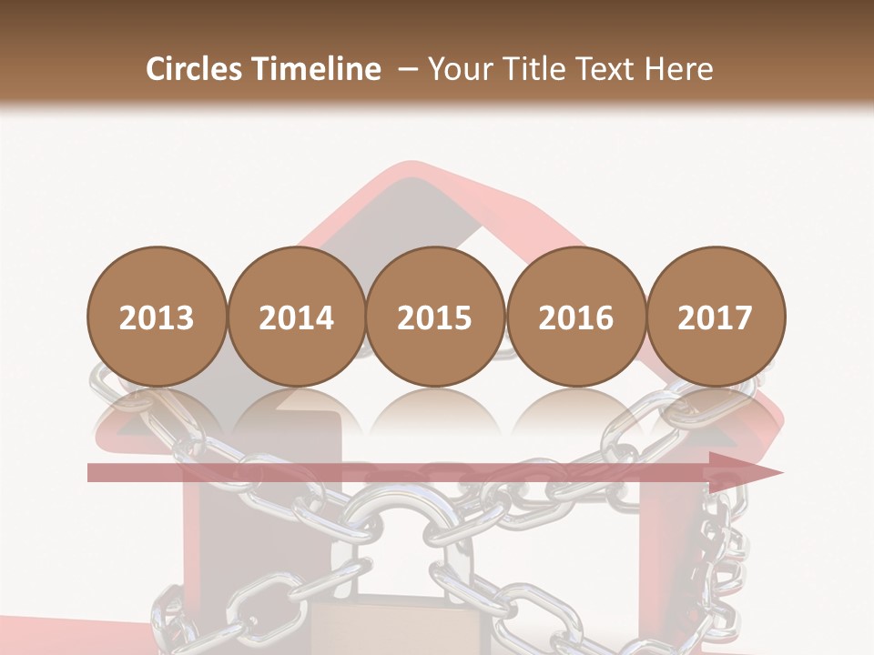 Market Icon White PowerPoint Template