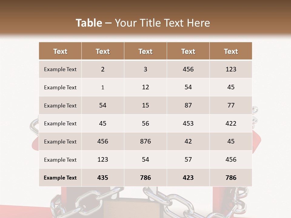 Market Icon White PowerPoint Template