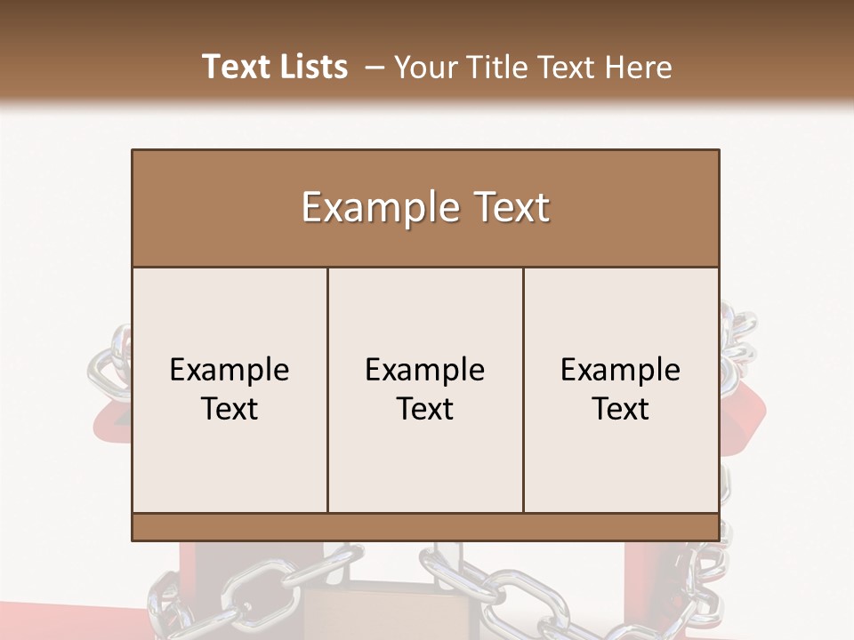 Market Icon White PowerPoint Template