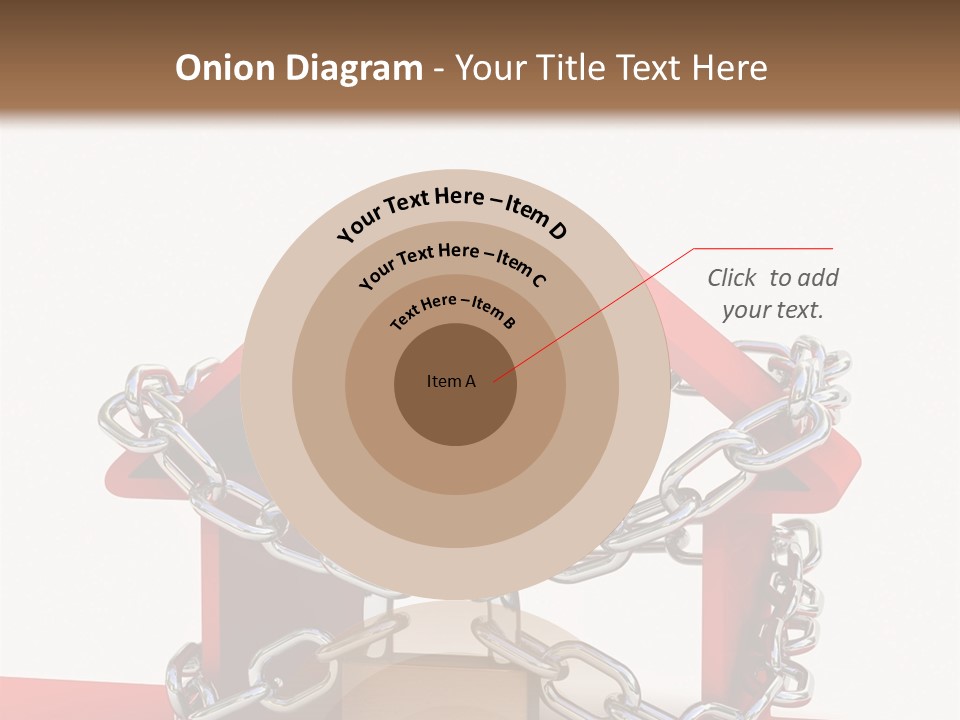 Market Icon White PowerPoint Template