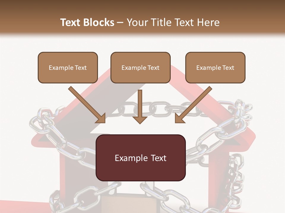 Market Icon White PowerPoint Template