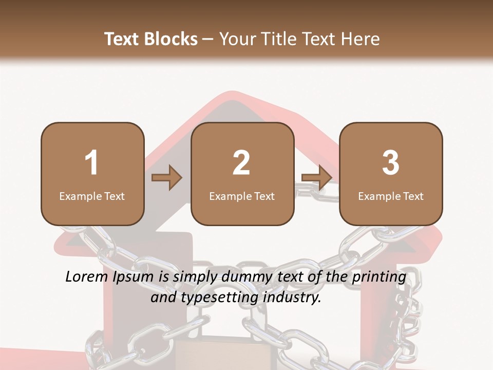 Market Icon White PowerPoint Template
