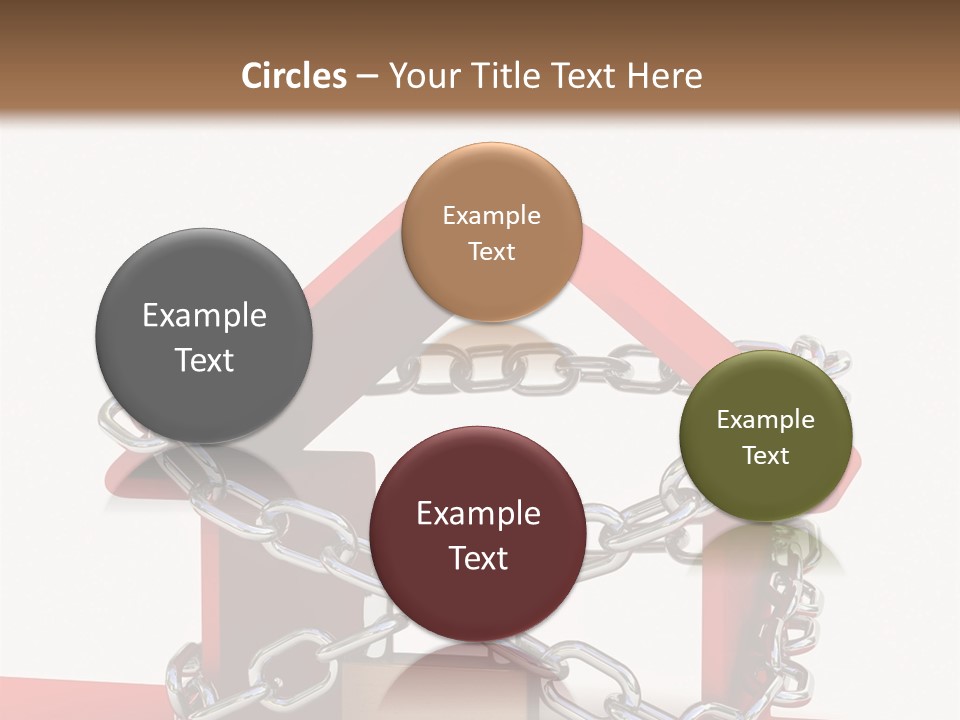 Market Icon White PowerPoint Template