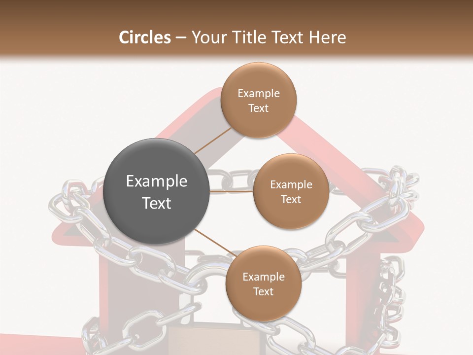 Market Icon White PowerPoint Template