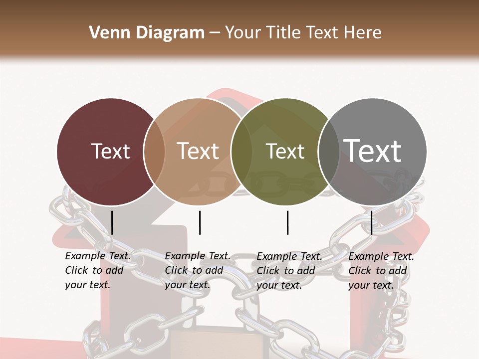 Market Icon White PowerPoint Template