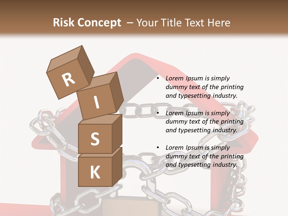 Market Icon White PowerPoint Template