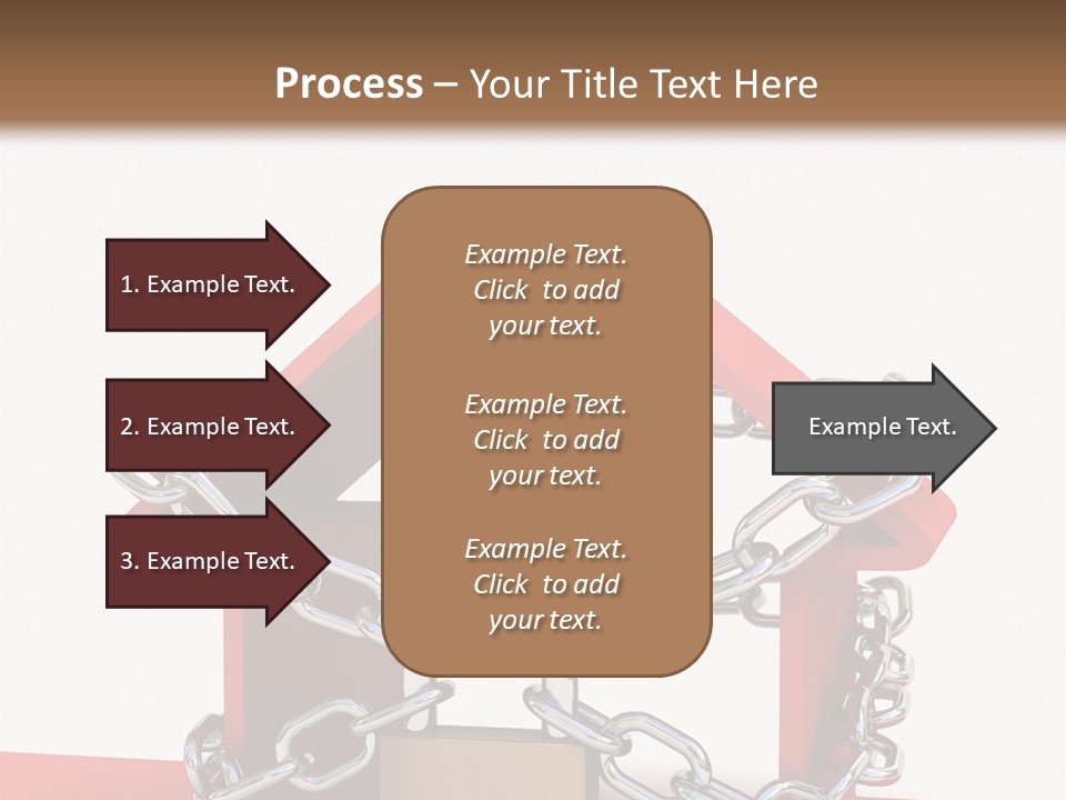 Market Icon White PowerPoint Template