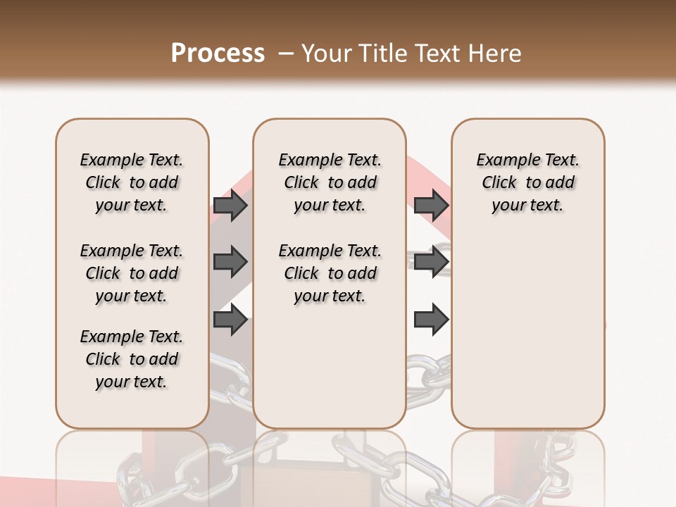 Market Icon White PowerPoint Template