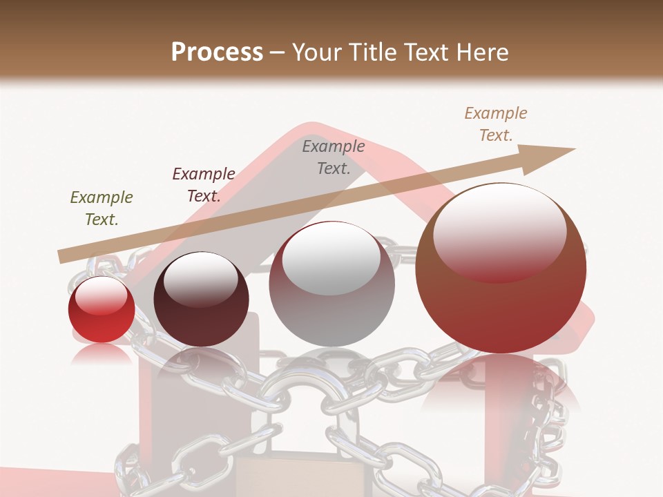 Market Icon White PowerPoint Template