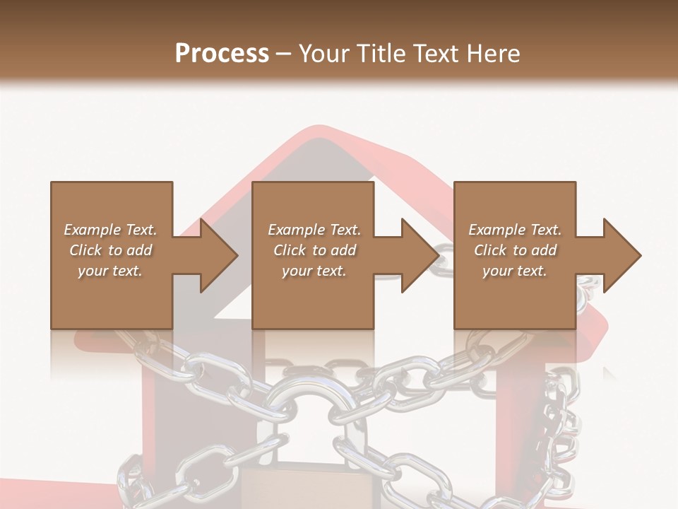 Market Icon White PowerPoint Template