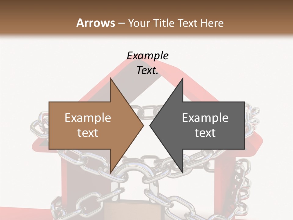 Market Icon White PowerPoint Template