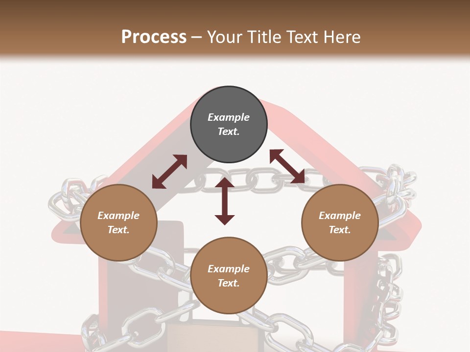 Market Icon White PowerPoint Template