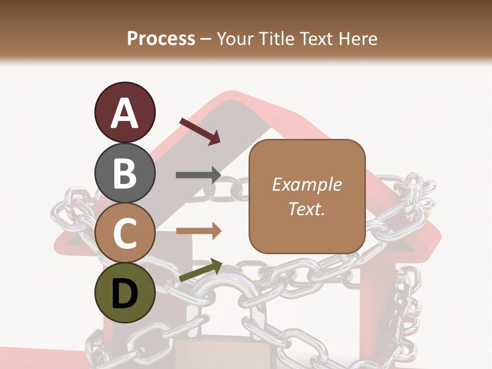 Market Icon White PowerPoint Template