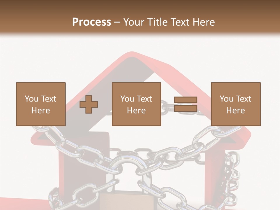 Market Icon White PowerPoint Template
