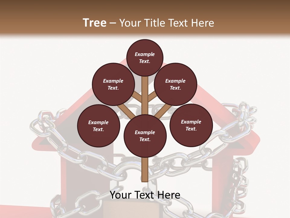 Market Icon White PowerPoint Template