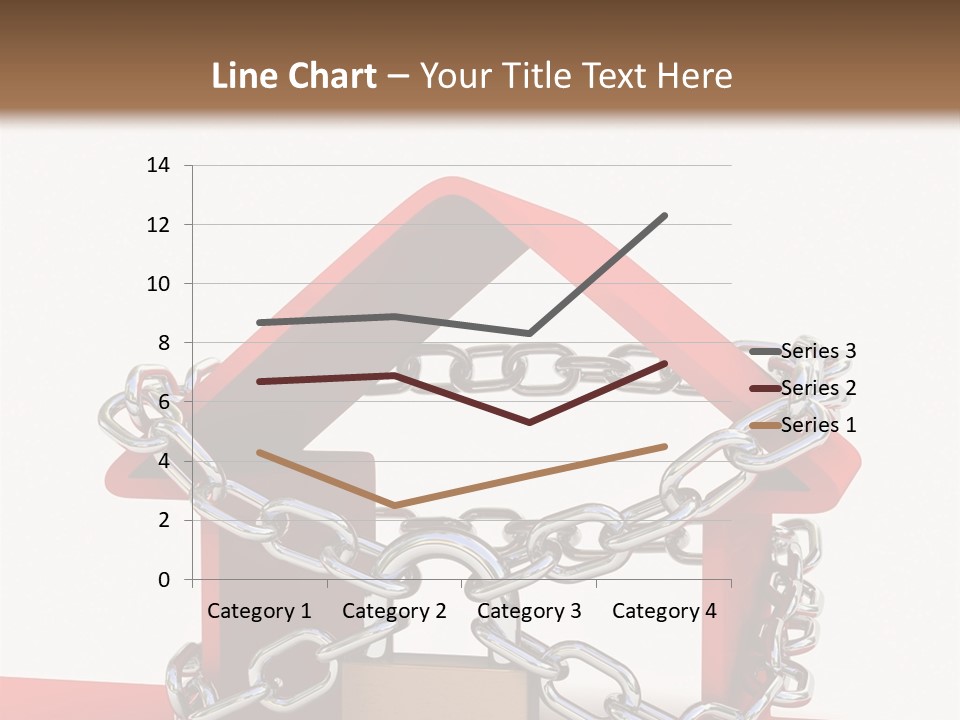 Market Icon White PowerPoint Template