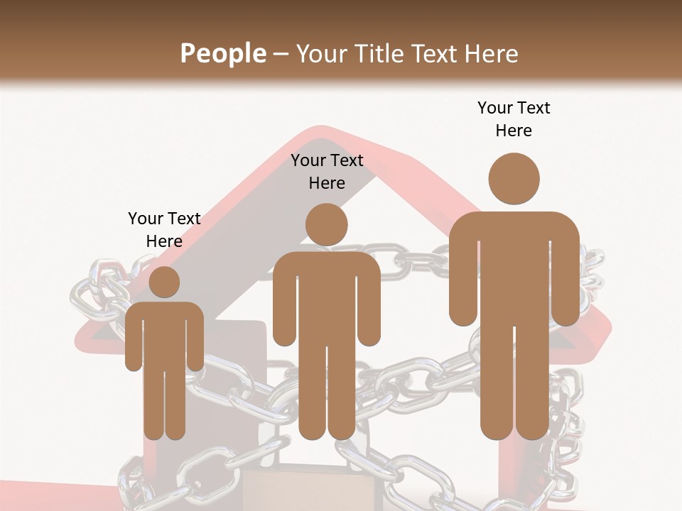 Market Icon White PowerPoint Template