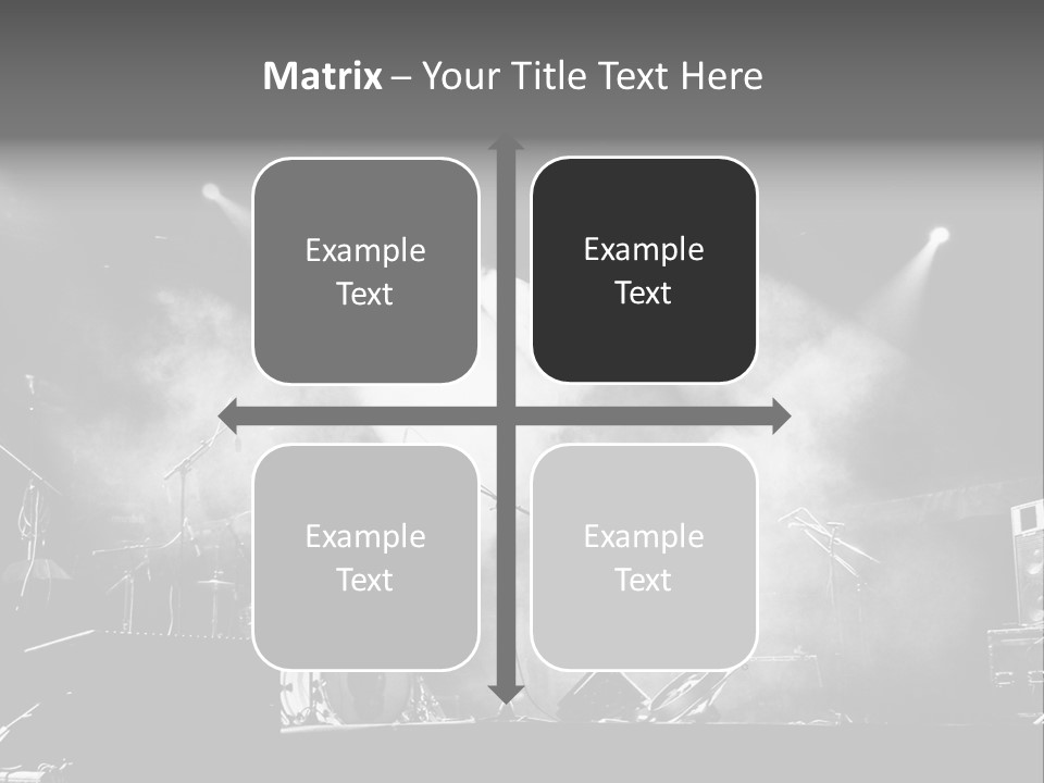 Party Background Amplifier PowerPoint Template