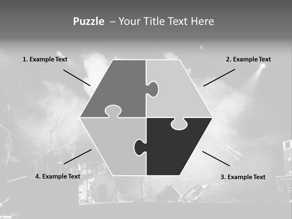 Party Background Amplifier PowerPoint Template