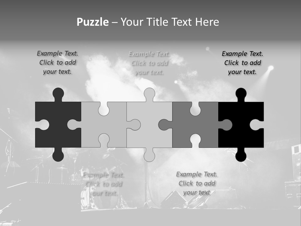 Party Background Amplifier PowerPoint Template