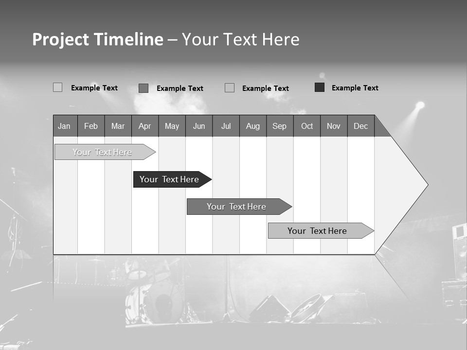 Party Background Amplifier PowerPoint Template