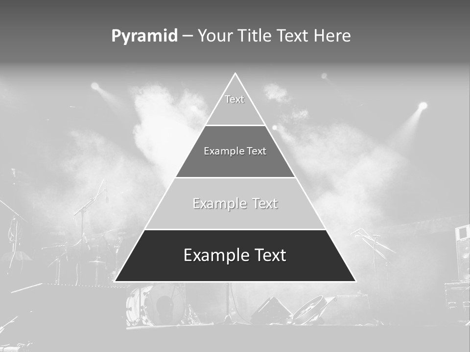 Party Background Amplifier PowerPoint Template