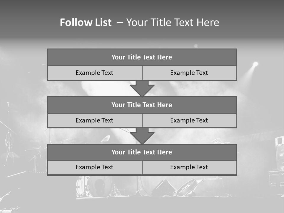 Party Background Amplifier PowerPoint Template