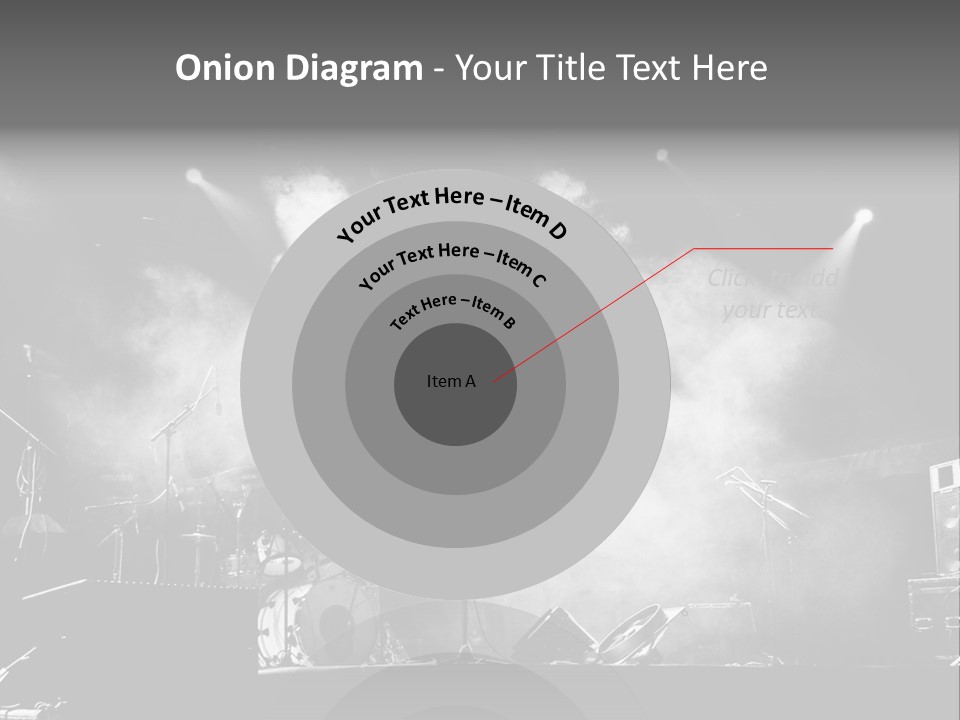 Party Background Amplifier PowerPoint Template