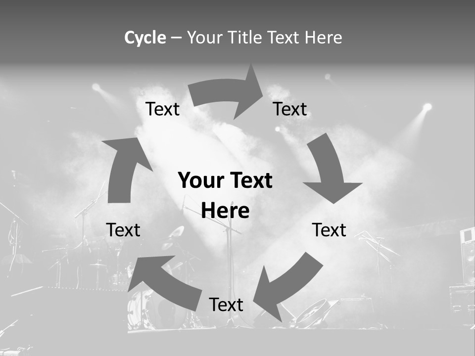 Party Background Amplifier PowerPoint Template