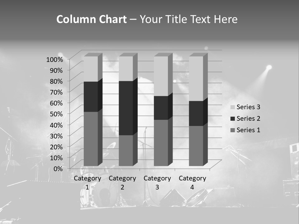 Party Background Amplifier PowerPoint Template