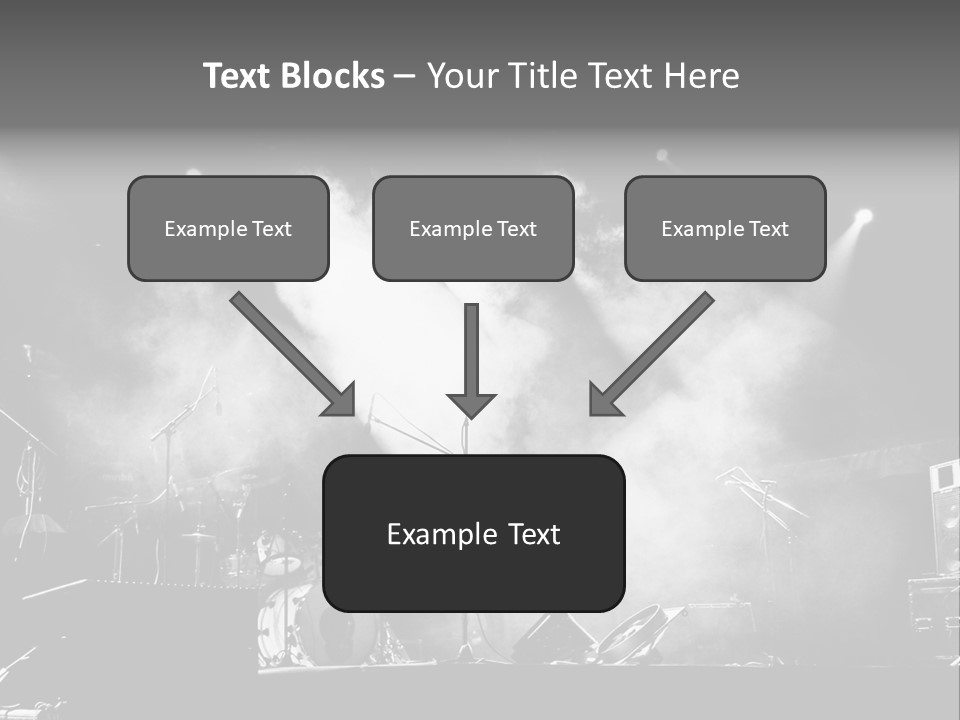 Party Background Amplifier PowerPoint Template