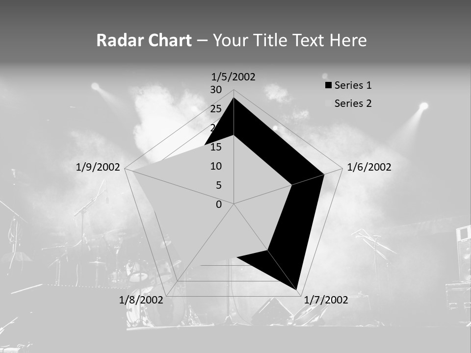 Party Background Amplifier PowerPoint Template