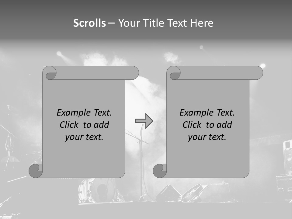 Party Background Amplifier PowerPoint Template