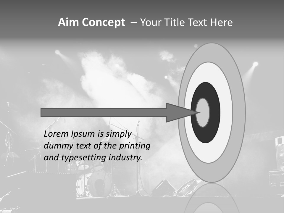 Party Background Amplifier PowerPoint Template