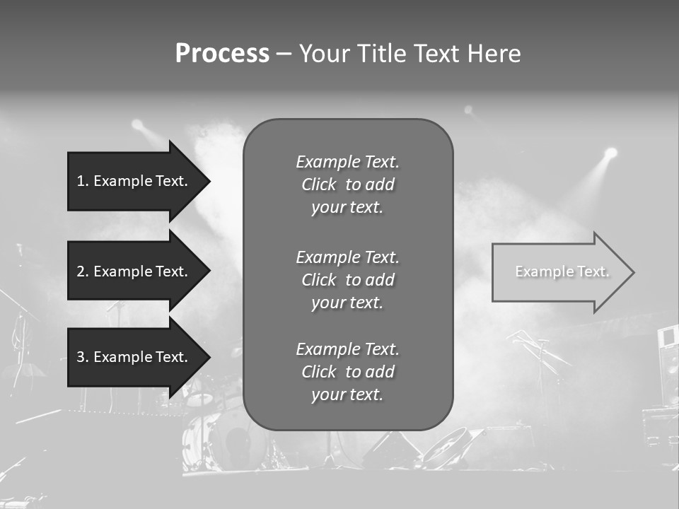 Party Background Amplifier PowerPoint Template
