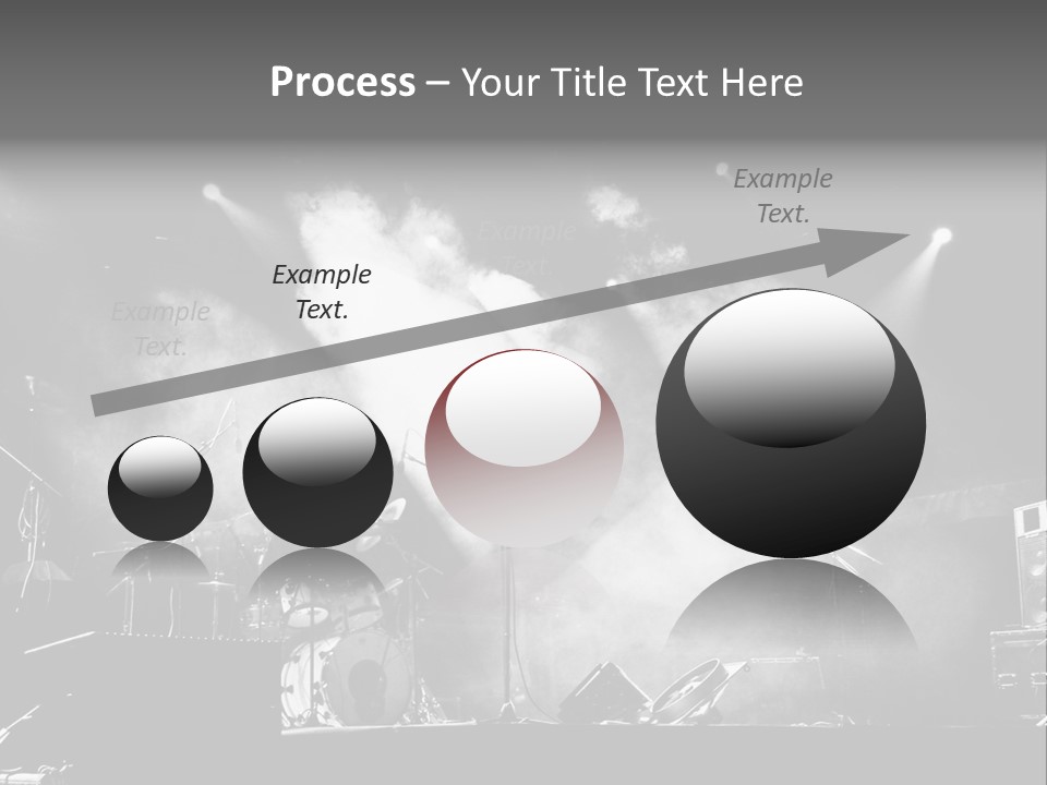 Party Background Amplifier PowerPoint Template