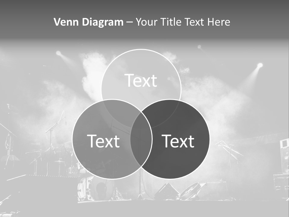 Party Background Amplifier PowerPoint Template