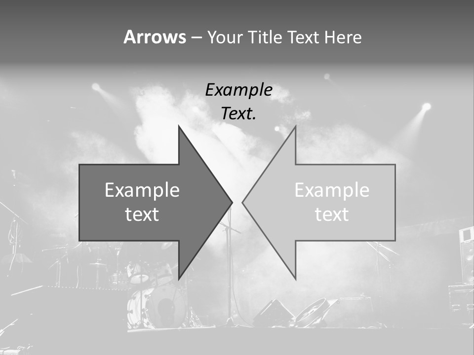 Party Background Amplifier PowerPoint Template