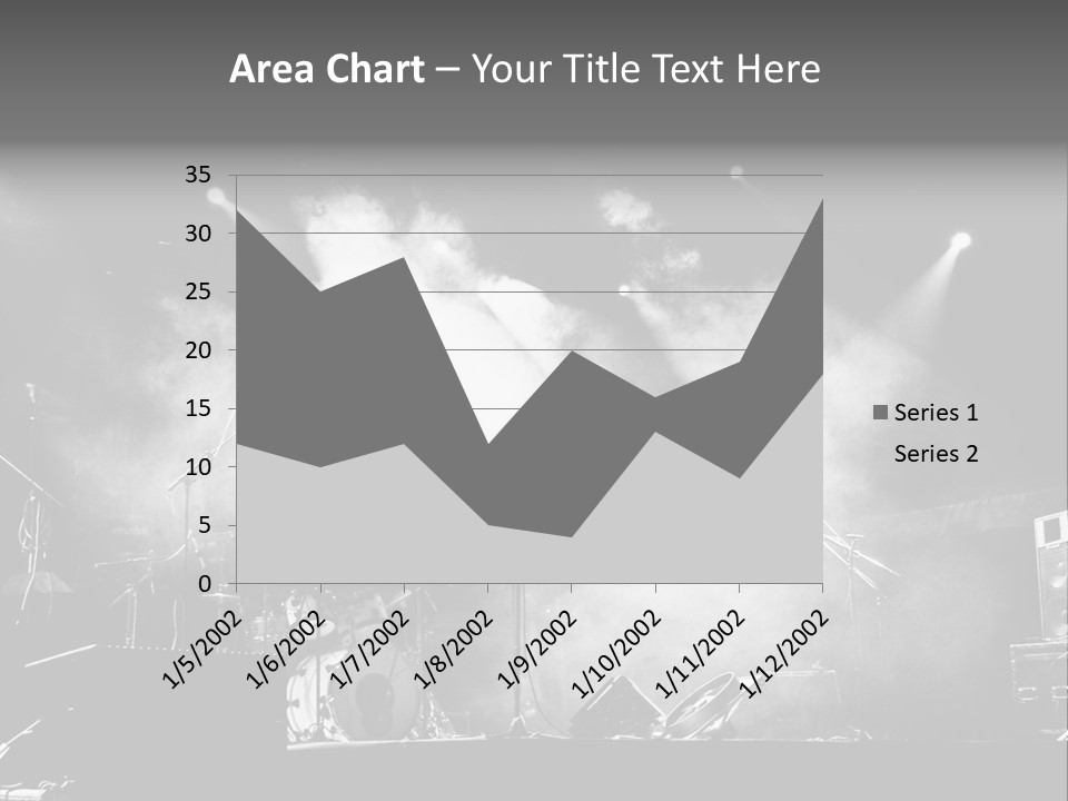 Party Background Amplifier PowerPoint Template