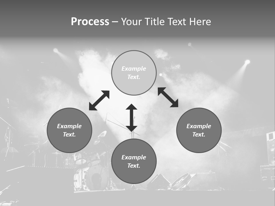 Party Background Amplifier PowerPoint Template