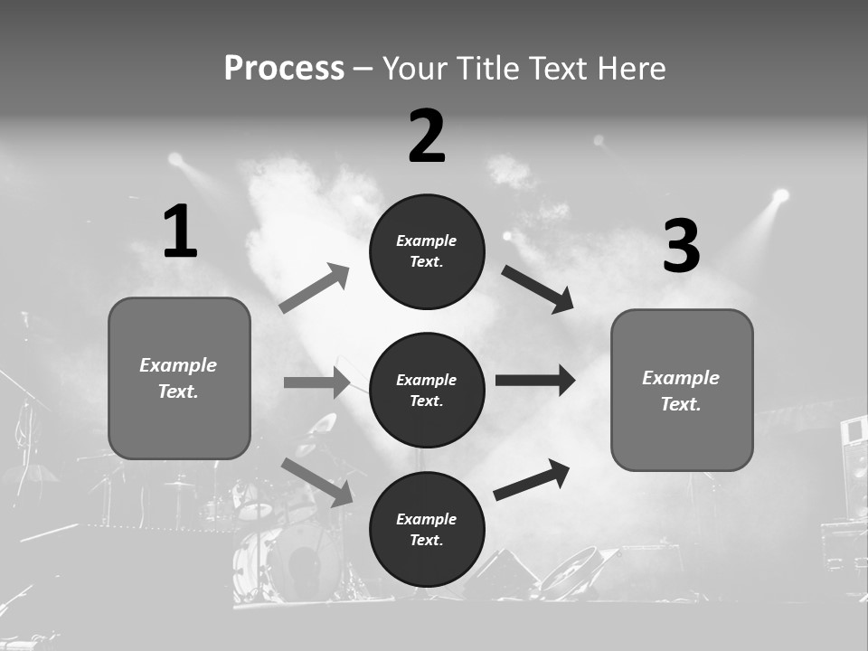 Party Background Amplifier PowerPoint Template