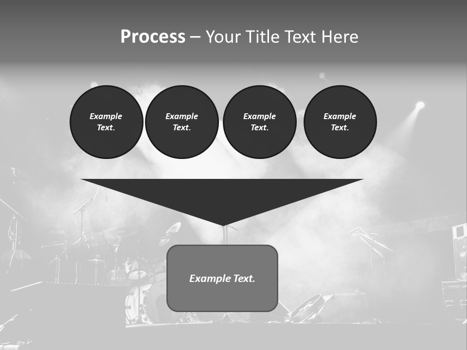Party Background Amplifier PowerPoint Template