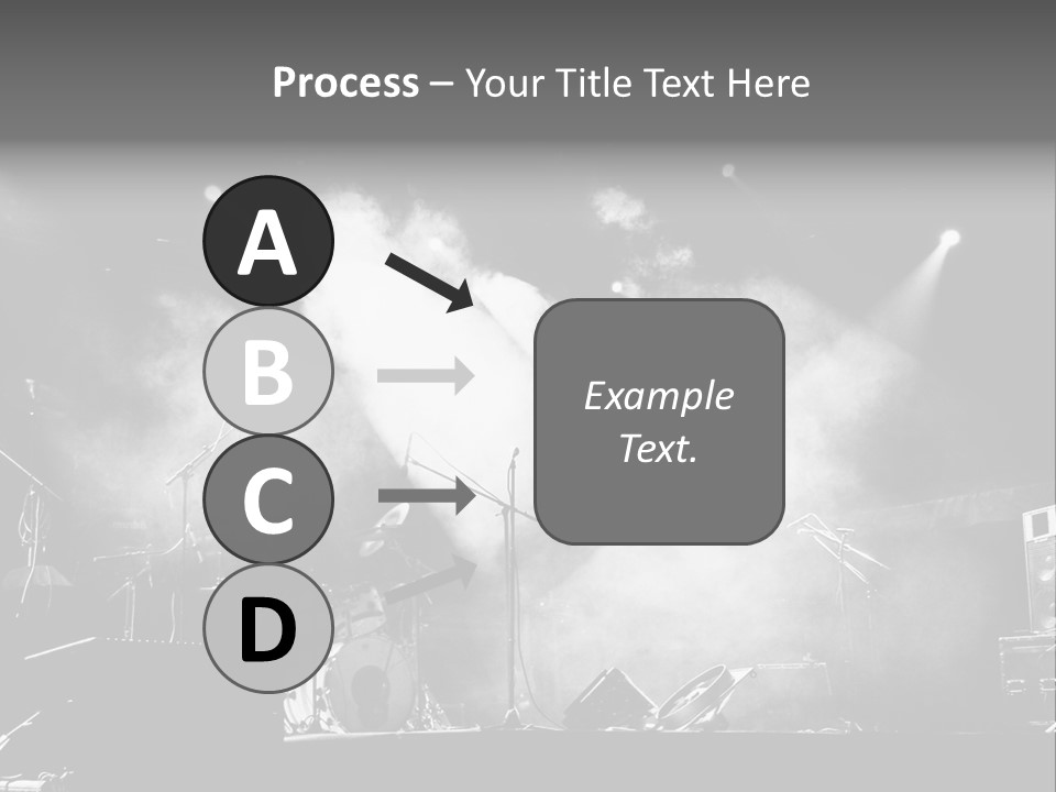 Party Background Amplifier PowerPoint Template
