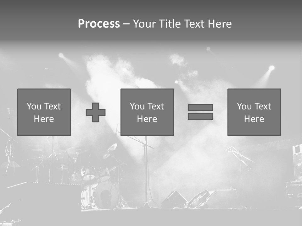 Party Background Amplifier PowerPoint Template
