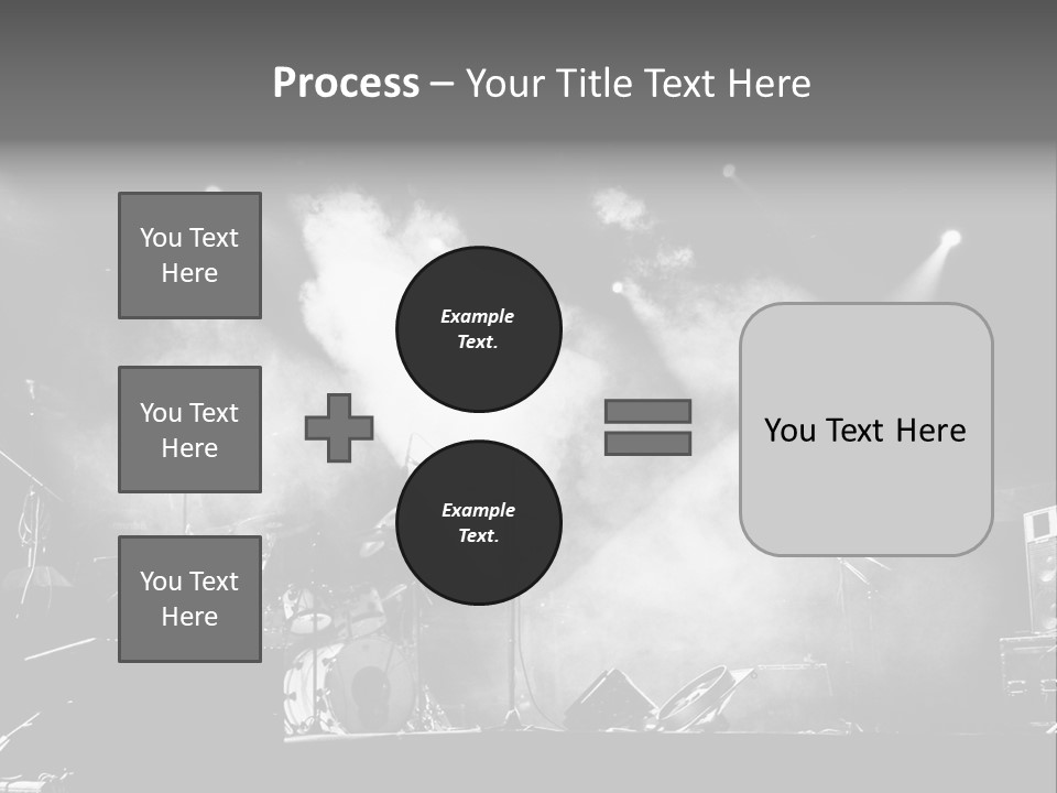 Party Background Amplifier PowerPoint Template
