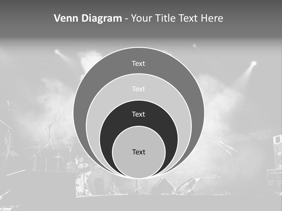 Party Background Amplifier PowerPoint Template